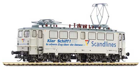 Electric locomotive BR 109 "Scandlines"<br /><a href='images/pictures/Tillig/500522.jpg' target='_blank'>Full size image</a>